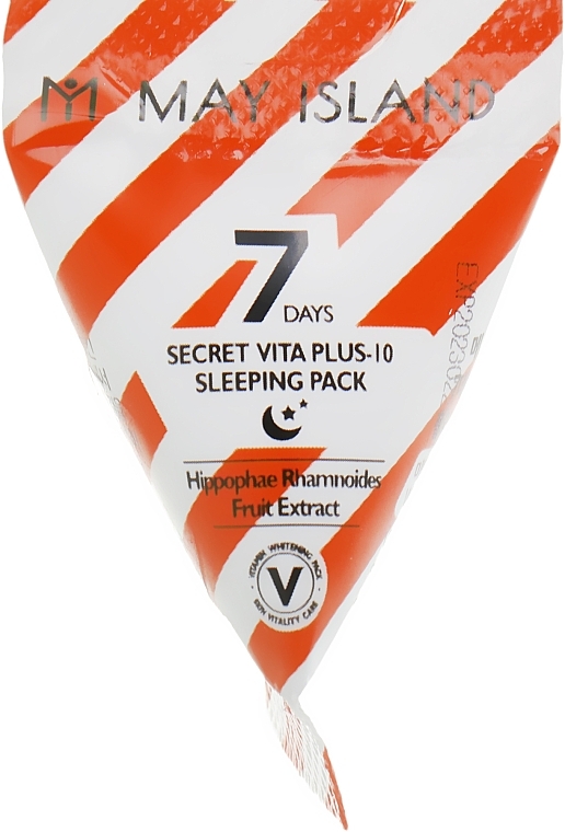 Fruit Acid & Vitamin Night Mask - May Island 7 Days Secret Vita Plus-10 Sleeping Pack — photo N6