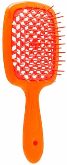 Hair Brush, orange - Janeke Superbrush Neon — photo N7