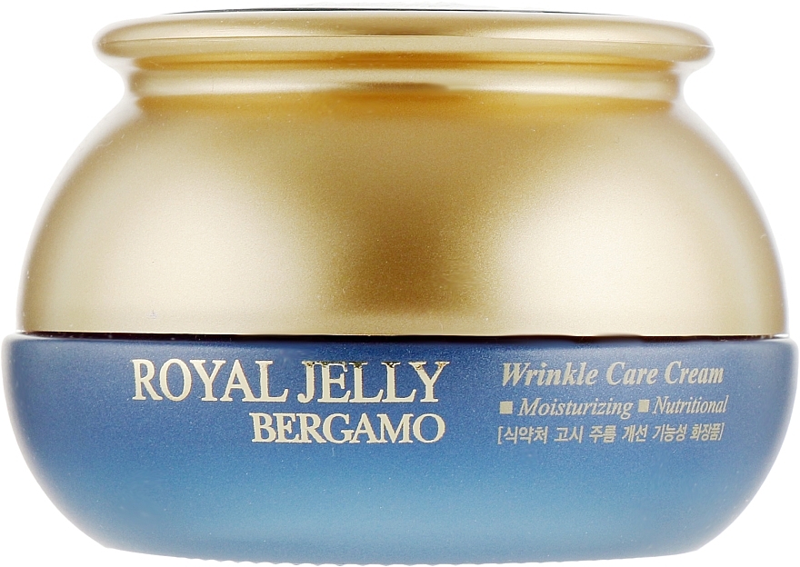 Rejuvenating Face Cream with Royal Jelly - Bergamo Royal Jelly Wrinkle Care Cream — photo N4