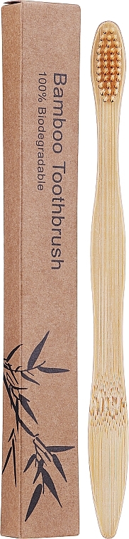 Bamboo Toothbrush, medium - Love Nature Organic Bamboo Toothbrush — photo N13