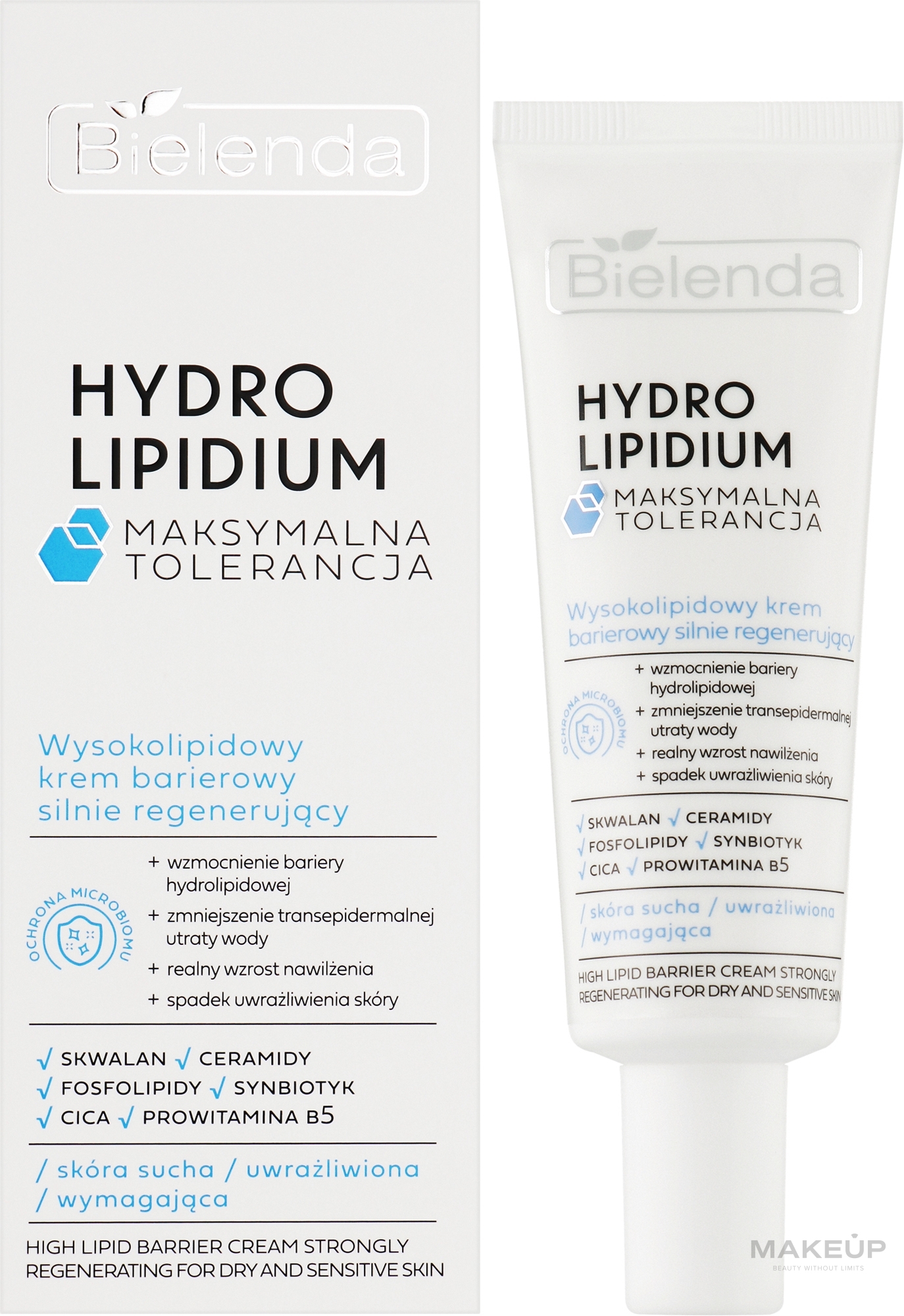 Revitalizing Face Cream - Bielenda Hydro Lipidium Face Cream — photo 50 ml