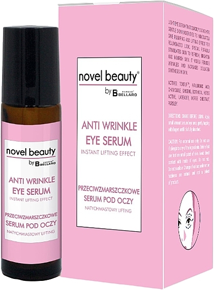 Anti-Wrinkle Eye Serum - Fergio Bellaro Novel Beauty Anti Wrinkle Eye Serum — photo N1