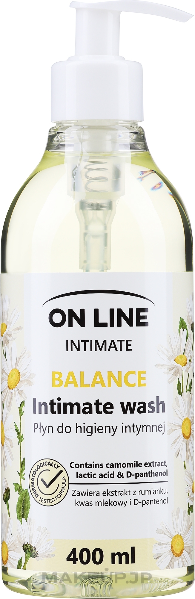 Intimate Hygiene Gel "Chamomile" - On Line Intimate Balance — photo 400 ml