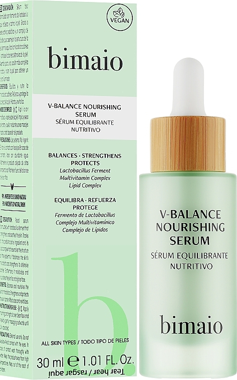 Balancing & Nourishing Face Serum - Bimaio V-Balance Nourishing Serum — photo N2