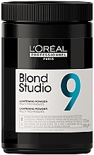 Bleaching Powder - L'Oreal Professionnel Blond Studio 9 Lightening Powder — photo N2