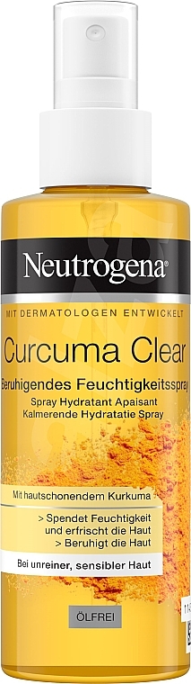 Face Mist - Neutrogena Curcuma Clear Toning Mist — photo N8