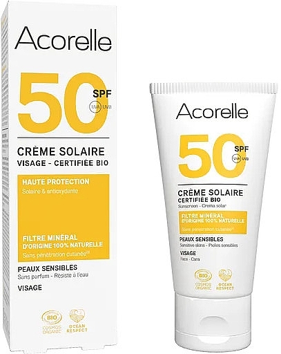 Face Sunscreen SPF 50 - Acorelle Sunscreen For Face Spf 50 — photo N1