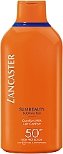 Fragrances, Perfumes, Cosmetics Sun Protection Body Milk - Lancaster Sun Beauty Body Velvet Fluid Milk SPF50