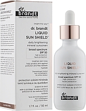 Fragrances, Perfumes, Cosmetics Mineral Sun Cream - Dr. Brandt Liquid Sun Shield Spf 50