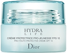 Fragrances, Perfumes, Cosmetics Protective Cream - Dior Hydra Life Pro-Youth Protective Creme SPF15