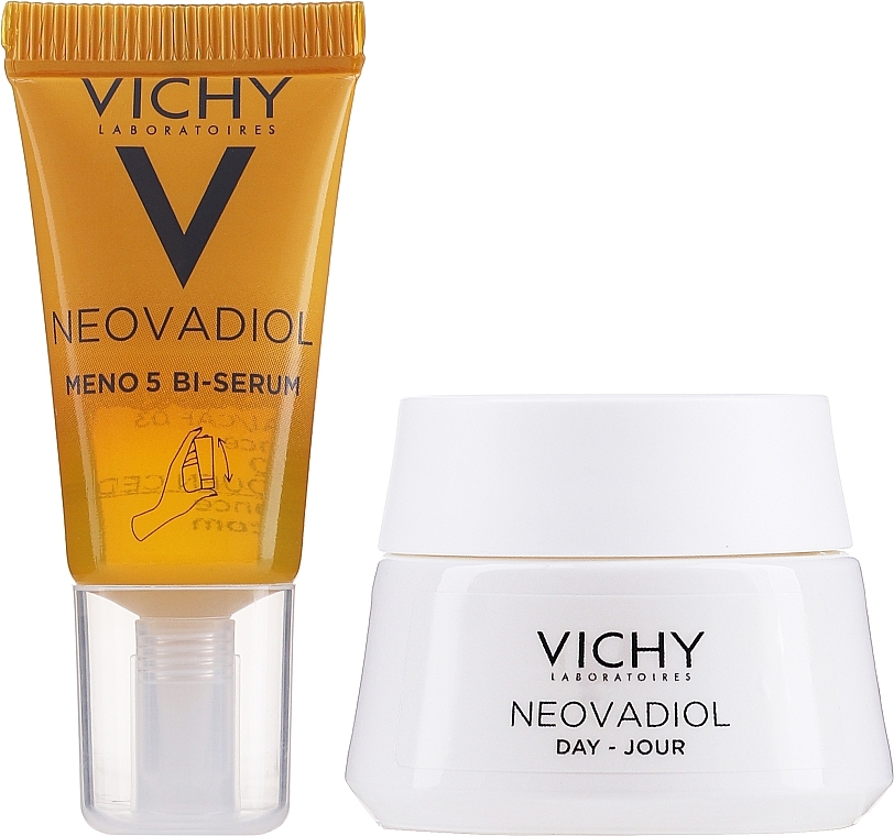 GIFT Set in Cosmetic Bag - Vichy Neovadiol (ser/5ml + f/cr/15ml) — photo N22