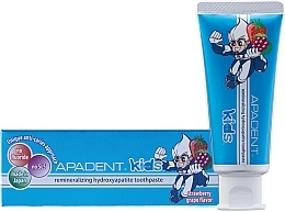 Fragrances, Perfumes, Cosmetics Kids Toothpaste - Sangi Apadent Kids Toothpaste Strawberry Grape Flavor