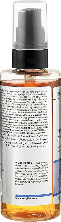 Argan Oil Hair Elixir - Sergilac The Argan Elixir — photo N22