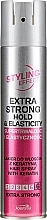 Extra Strong Hold Keratin Hair Spray - Joanna Styling Effect Hold & Elasticity Hair Spray With Keratin Extra Strong — photo N1