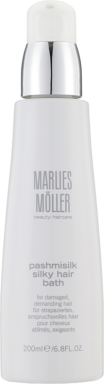 Intensive Silk Shampoo - Marlies Moller Pashmisilk Silky Hair Bath — photo N4