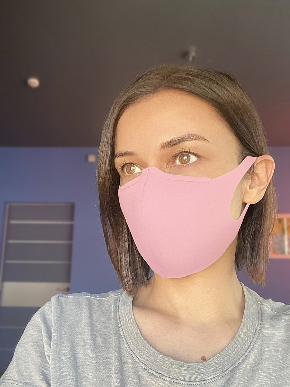 Pitta Mask with Fixation, light-pink, M-size - MAKEUP — photo N4