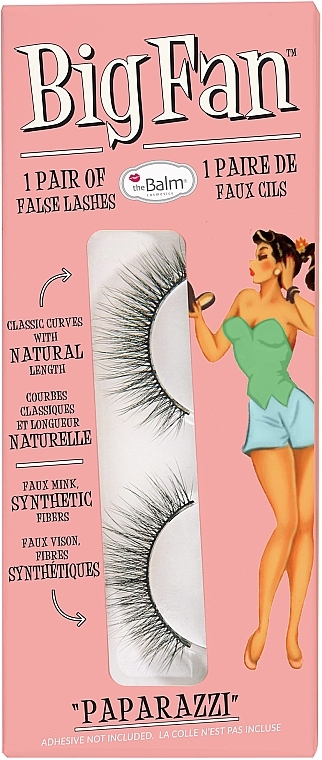 False Lashes - theBalm Big Fan Paparazzi — photo N1