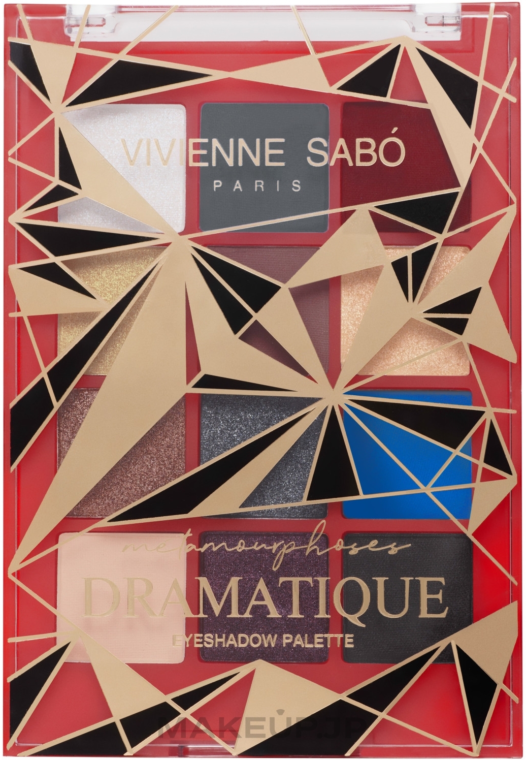 12 Eyeshadow Palette - Vivienne Sabo Metamourphoses Eyeshadow — photo Dramatique