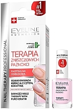 Fragrances, Perfumes, Cosmetics Nail Conditioner - Eveline Cosmetics Nail Therapy Professional Therapy For Damage Nails