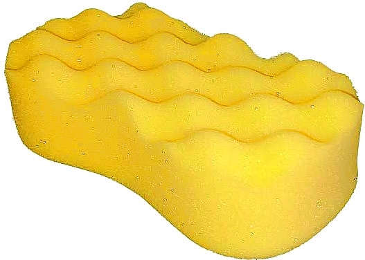 Massage Body Sponge 'Talia', yellow - Sanel Talia — photo N1