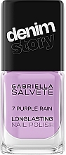 Fragrances, Perfumes, Cosmetics Long-Lasting Nail Polish - Gabriella Salvete Denim Story Long-Lasting Nail Polish