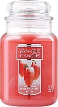 Scented Candle "White Strawberry Bellini" - Yankee Candle White Strawberry Bellini — photo N1