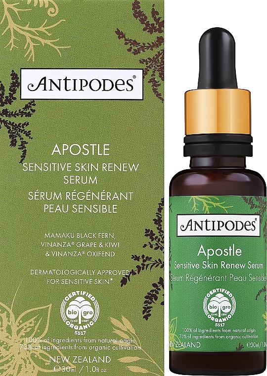 Sensitive Skin Renewing Serum - Antipodes Apostle Sensitive Skin Renew Serum — photo N1