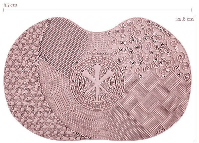 Brush Cleansing Mat - Luvia Cosmetics Brush Cleansing Mat Candy — photo N2