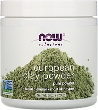 Fragrances, Perfumes, Cosmetics Face Clay - Now Foods Solutions European Clay