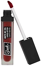 Matte Lipstick - Sleek MakeUP Matte Me XXL Liquid Lipstick — photo N6