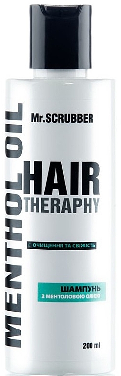 Cleansing & Freshness Shampoo - Mr.Scrubber Hair Theraphy Menthol Oil — photo N2