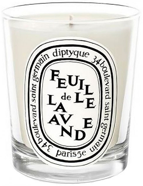 Scented Candle - Diptyque Feuille de Lavande Candle — photo N1