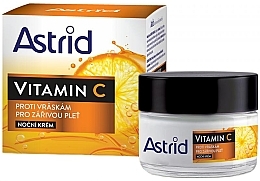 Fragrances, Perfumes, Cosmetics Anti-Wrinkle Vitamin C Night Cream - Astrid Vitamin C Night Anti-Wrinkle Cream