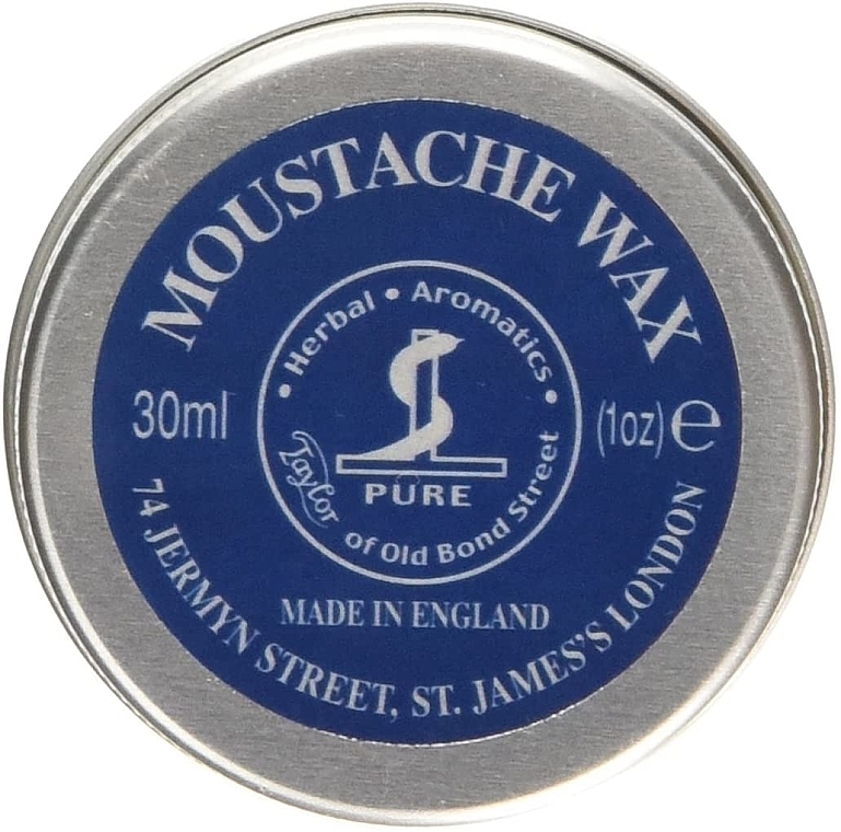 Moustache Wax - Taylor of Old Bond Street Moustache Wax Tin — photo N1