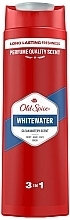 Shower Gel - Old Spice Whitewater 3 In 1 Body-Hair-Face Wash — photo N1