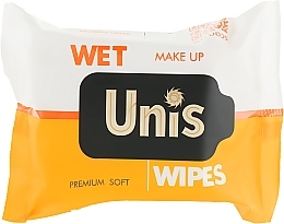 Fragrances, Perfumes, Cosmetics Makeup Remover Wet Wipes, 25 pcs - Unis Make Up Premium Soft