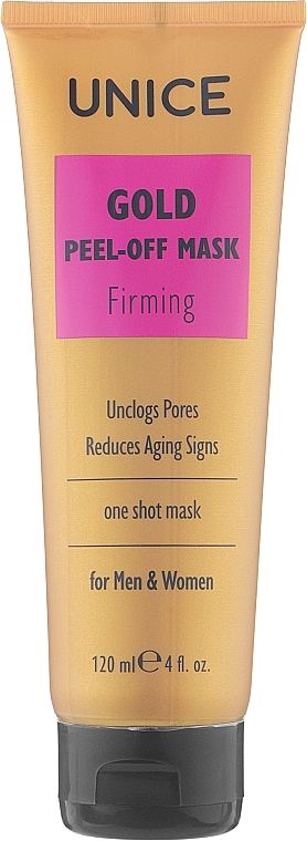 Golden Peel-Off Mask - Unice Black Peel-Off Mask Firming — photo N1