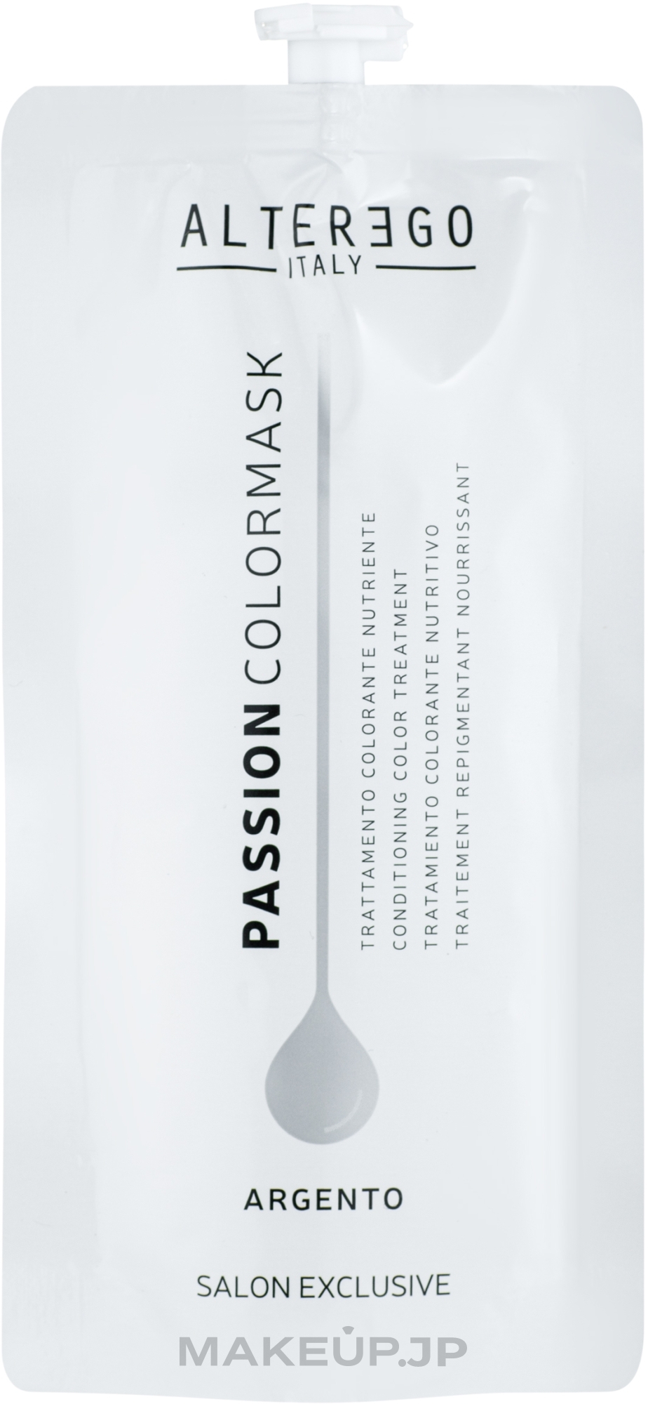 Toning Conditioner "Silver" - Alter Ego Be Blonde Passion Color Mask — photo 50 ml