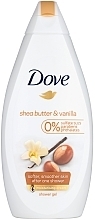 Shower Cream-Gel "Shea Butter and Vanilla" - Dove — photo N1