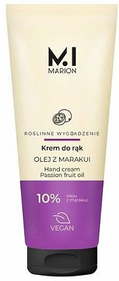 Passion Fruit Oil Hand Cream - Marion Hand Cream Passion Fruit Oil — photo N1