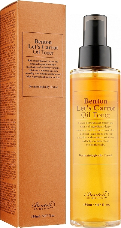 Biphase Carrot Oil Toner - Benton Let’s Carrot Oil Toner — photo N17