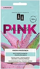 Fragrances, Perfumes, Cosmetics Cleansing & Moisturizing Face Mask - AA Aloes Pink Cleansing & Moisturizing Mask