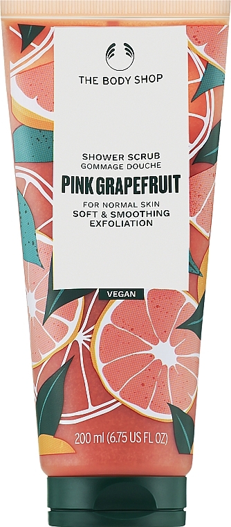 Body Scrub - The Body Shop Vegan Pink Grapefruit Shower Scrub — photo N2