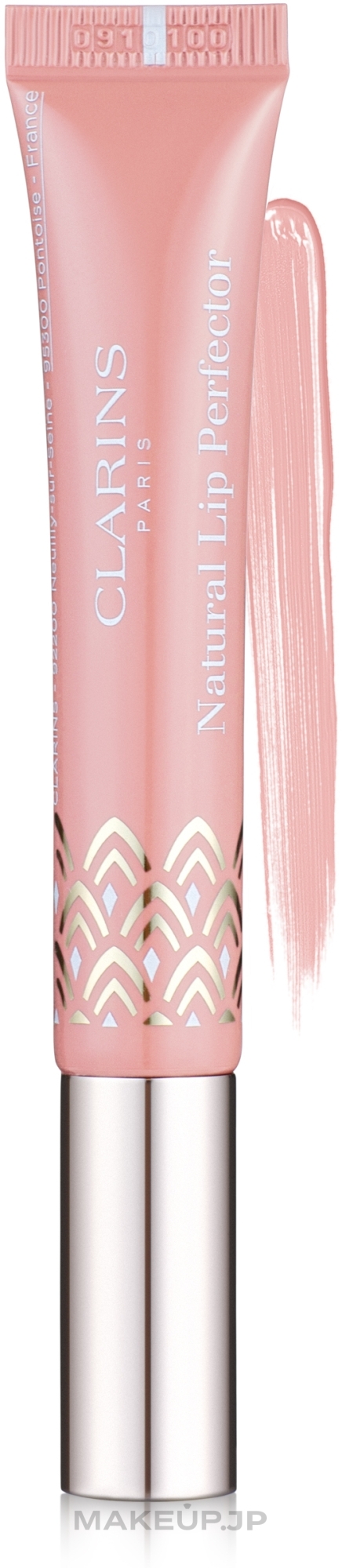 Lip Gloss - Clarins Instant Light Natural Lip Perfector — photo 01 - Rose Shimmer