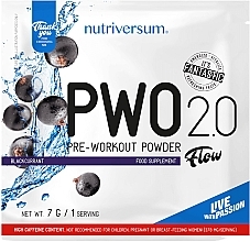 Fragrances, Perfumes, Cosmetics Black Currant Pre-Workout Complex2.0 - Nutriversum PWO 2.0