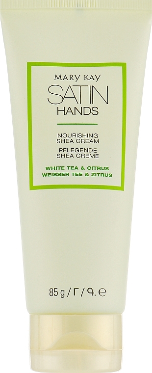 Set "White Tea & Citrus" - Mary Kay Satin Hands (h/softener/60g + h/scrub/220g + h/cr/85g) — photo N5