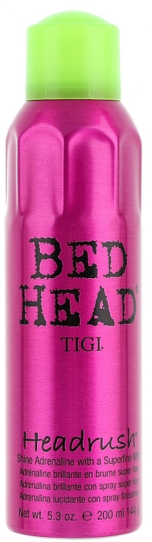 Intensive Shine Hair Spray - Tigi Bed Head Biggie Headrush Hair Spray  — photo N1