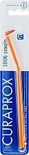 Fragrances, Perfumes, Cosmetics Mono Toothbrush "Single CS 1006", orange - Curaprox