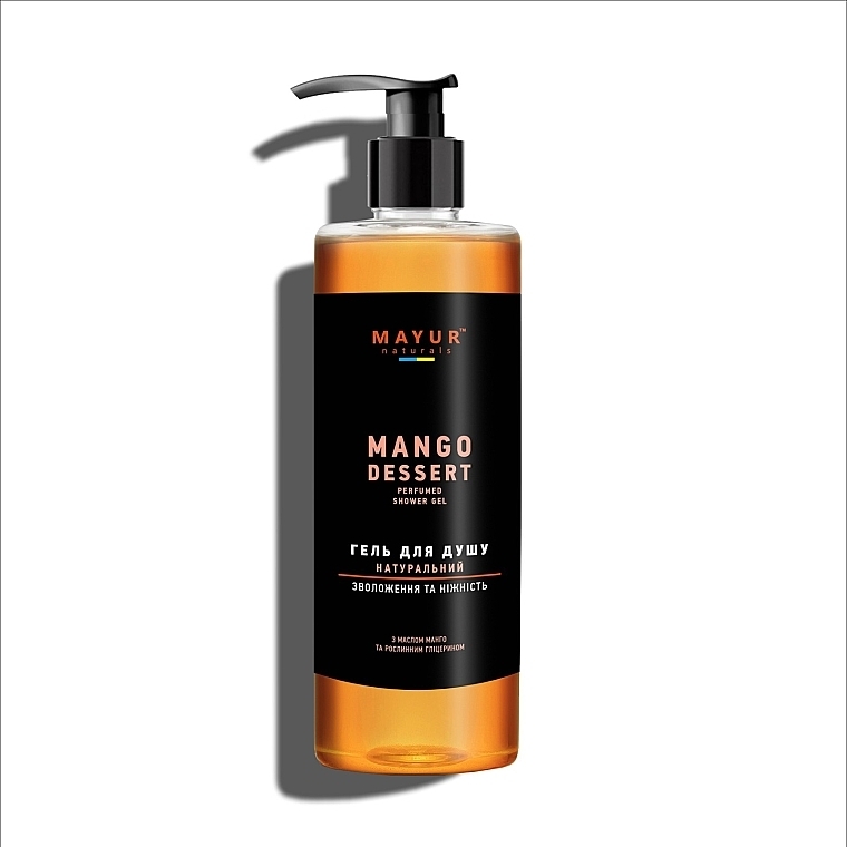 Natural Shower Gel "Mango" - Mayur — photo N2