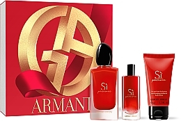 Fragrances, Perfumes, Cosmetics Giorgio Armani Si Passione - Set (edp/100ml + edp/15ml + b/lot/50ml)